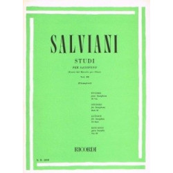 Salviani: Estudios Saxofón 1ºv
