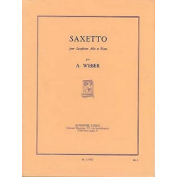 Weber: Saxetto (Saxo Alto y P)