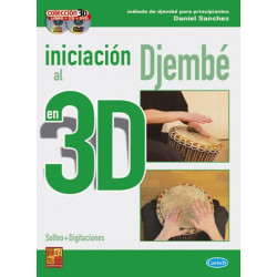 Iniciación al Djembé en 3D +CD +DVD