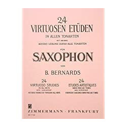 24 Virtuosen Etüden in allen tonarten für saxophon