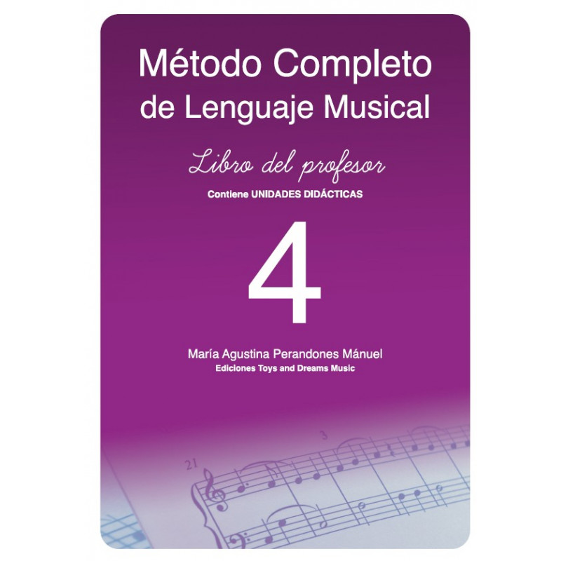 Método Completo Lenguaje Musical 4 Profesor
