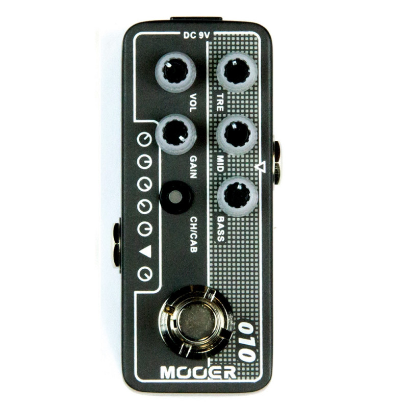 Pedal MOOER 010 TWO STONES Micro Preamp