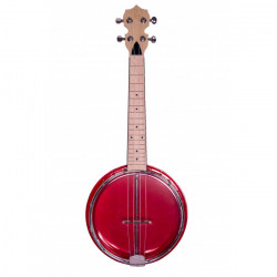 Banjolele Bones BB400R 4 Cuerdas Rojo