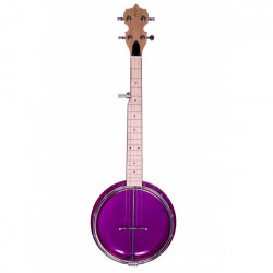 Banjolele Bones BB500P 5 Cuerdas Púrpura