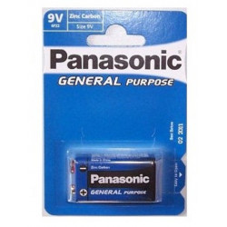 Blister 1 Pila Petaca Alkalina Panasonic 9V 6LR61