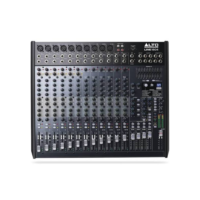 Mesa de Mezclas Alto Professional Live 1604