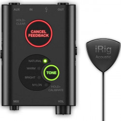Interface IRIG ACOUSTIC STAGE