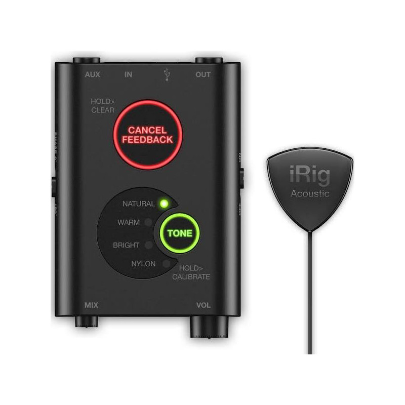 Interface IRIG ACOUSTIC STAGE