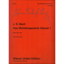 Bach El clave bien temperado 1ºv (Urtext Wiener)