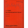 Bach El clave bien temperado 1ºv (Urtext Wiener)