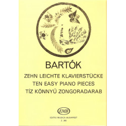 Bartók Piezas Fáciles para Piano