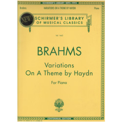 Brahms Variaciones sobre un tema por Haydn