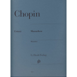 Chopin Mazurkas (Urtext G.H.Verlag)