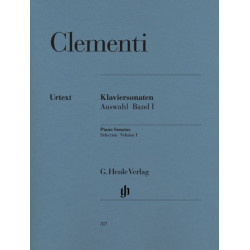 Clementi Sonatas 1ºv (Urtext G.H.Verlag)