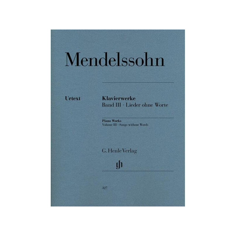 Mendelssohn Romanzas sin palabras (Urtext G.H Verlag)