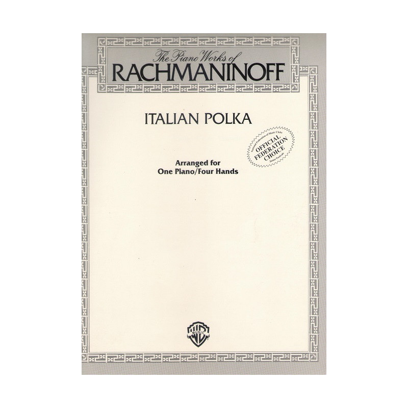 Rachmaninoff Polka Italiana