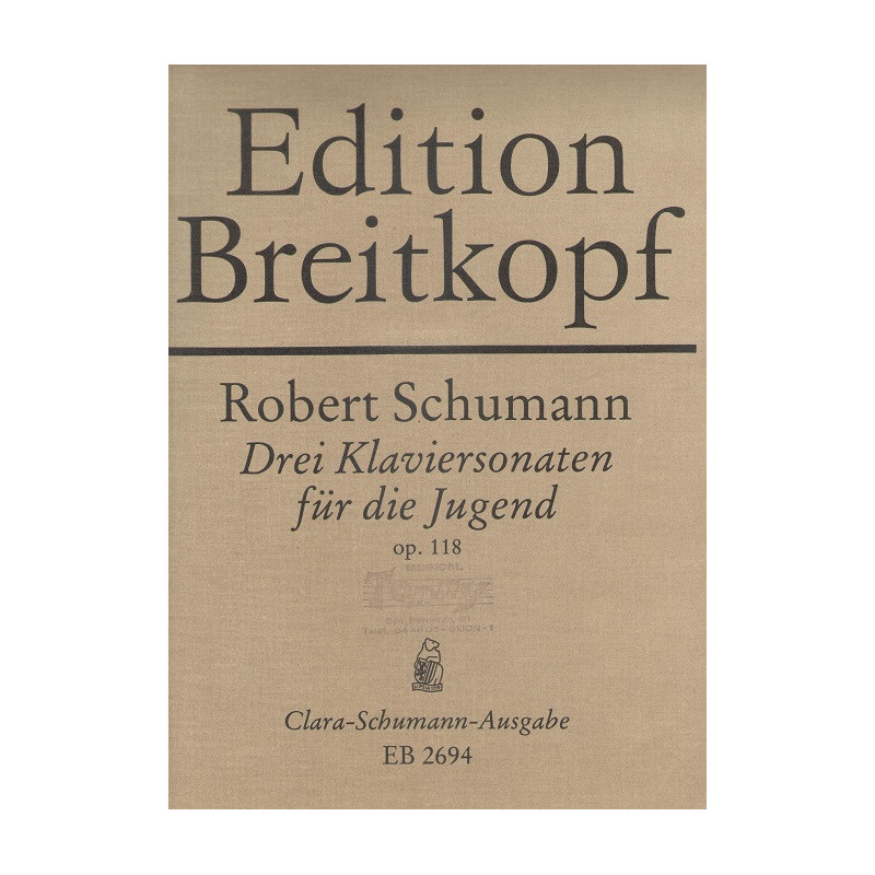 Schumann Sonatas Op.118