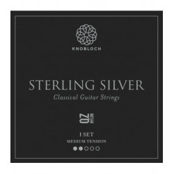 Juego de Cuerdas Knobloch Sterling Silver Sterling QZ Nylon Medium Tension