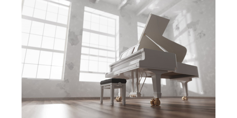 ¿Cuáles son las partes de un piano de cola?
